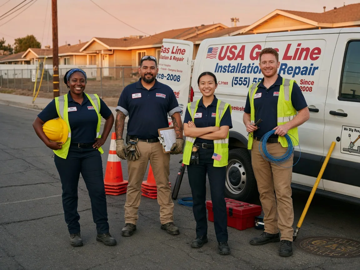Gas Line Installation company in Angier, NC